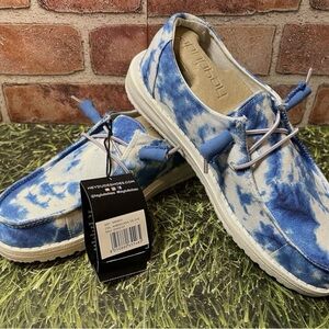 SUPER RARE Hey Dude WENDY AMERICANA TIE DYE Women’s US Size 6 NWT